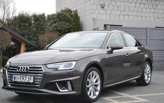 Audi A4 cena 95900 przebieg: 35000, rok produkcji 2019 z Siewierz małe 781